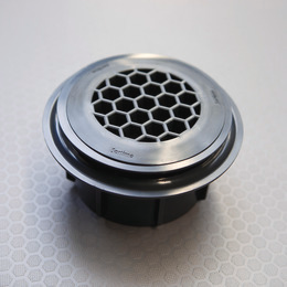 Round floor vent
